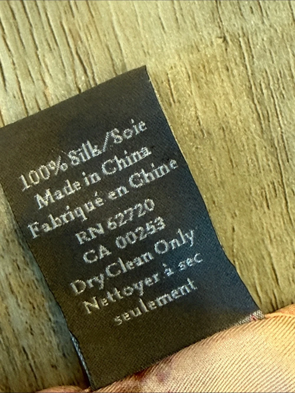 100% Silk Vince Camuto scarf